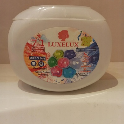 Luxelux 7v1 prací Kapsle 50 PD 600 g