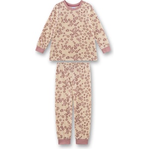 Sanetta Детско ежедневно термо бельо Sanetta Kid's Pyjama Long AOP 233631 Pyjamas - Sand - размер 104 (EU) (714-1584-0113)