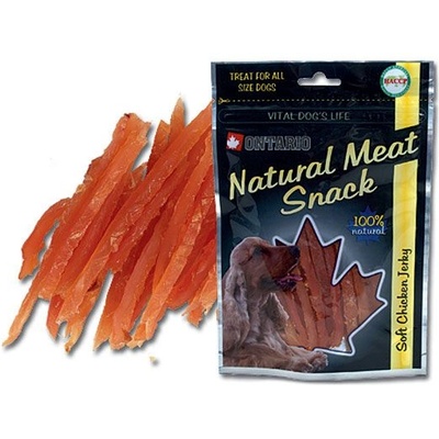 ONTARIO Мек пилешки джерки за кучета - 70г