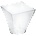 Chef`n RK-Купичка квадрат 5.9x5.9xh5.7cm 120ml PS ПРОЗРАЧНА (MC. 12) (015177)