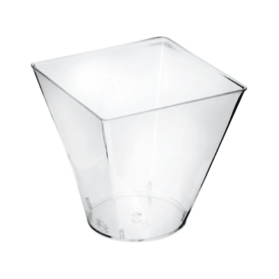 Chef`n RK-Купичка квадрат 5.9x5.9xh5.7cm 120ml PS ПРОЗРАЧНА (MC. 12) (015177)