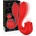 Mia Selena Stimulator Vibrating & Tapping Red