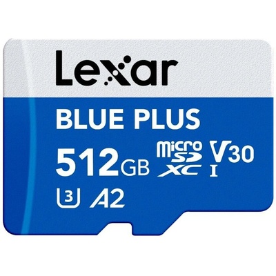 Lexar 512GB Blue Plus microSDHC LMSBLPL512G-BNANG