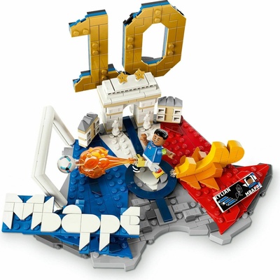 LEGO® Editions 43013 Kylian Mbappé – Hviezdne momenty futbalu