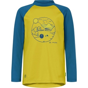 Vaude Детска спортна тениска Vaude Kid's Solaro L/S T-Shirt III Sport shirt - Light Leaf - размер 104 (EU) (704-4893-0713)