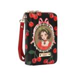  Портфейл Nikky, 10x16x4.5 cm, Cherry Lips (34205-А-CHERRY LIP)
