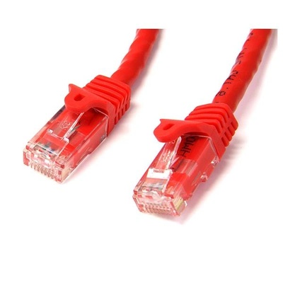 StarTech StarTech. com N6PATC1MRD мрежов кабел Червен 1 м Cat6 U/UTP (UTP) (N6PATC1MRD)