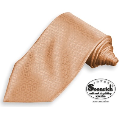 Soonrich kravata tkaná šedá Paříž kpa004
