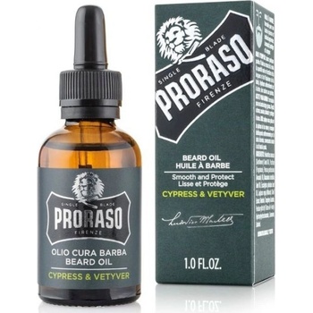 Proraso Cypress and Vetyver olej na fúzy 30 ml