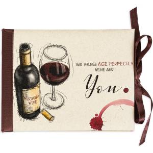 NBoutique Луксозна картичка за рожден ден - Wine and you