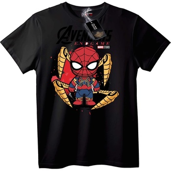 NOONEBRAND Тениска Avengers Края Spider-Man Chibi - XS, White