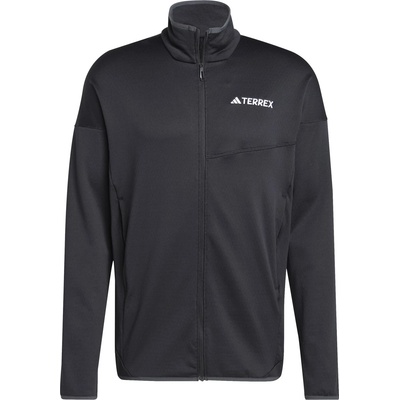 adidas Terrex Мъжко поларено яке adidas Terrex Xploric ClimaWarm Light Fleece Jacket - Black (005-6011-0111)