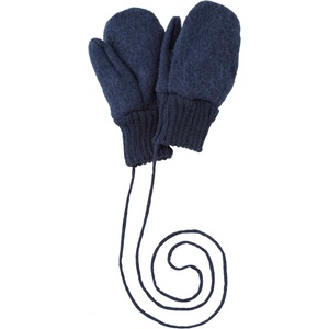 disana Детски ръкавици disana Kids' Boiled Wool Gloves - Indigo - размер 2 (EU) (202-3097-1812)