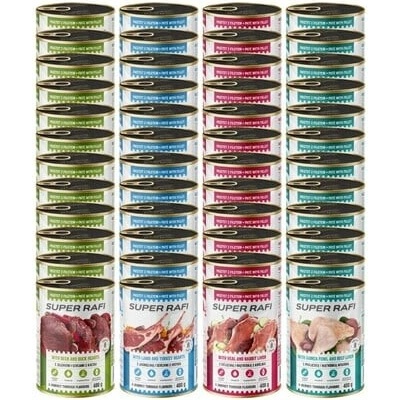 Super Rafi Mix príchutí 48 x 400 g