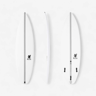 OLAIAN Surf shortboard 900 Perf 5'11 27 l bez ploutviček
