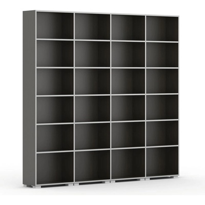 B2B Partner Silver Line třešeň 3 sloupce 1865x1800x400 mm