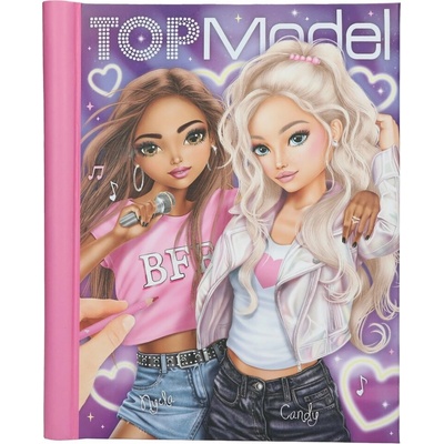 Omaľovánka TOPModel s LED podsvietením a zvukom MY BFF