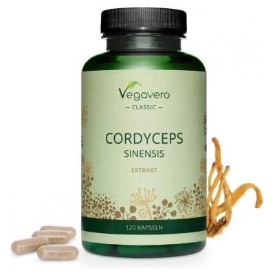 Vegavero Кордицепс 500 mg 120 капсули | Vegavero (VV-VITA-63)