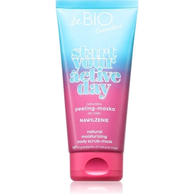 beBIO Start Your Active Day хидратиращ пилинг за тяло 200ml