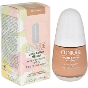 Clinique Even Better Clinical Serum Foundation SPF20 ošetrujúci make-up CN 58 Honey 30 ml