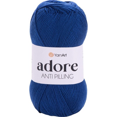 YARNART Adore 349 Royal Blue Плетива прежда (Adore 349)