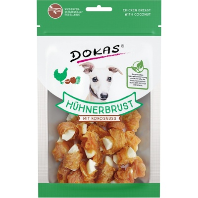 Dokas Kuřecí prsa s kokosem 60 g