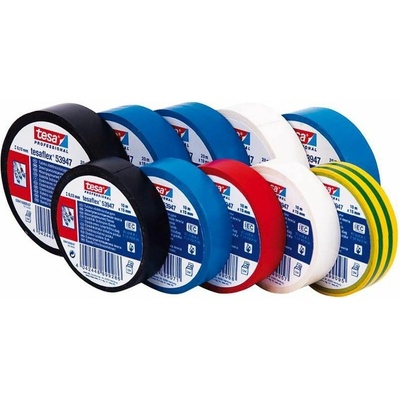 Tesa Páska elektroizolačná 15 mm x 10 m žltočierna 53948 95394