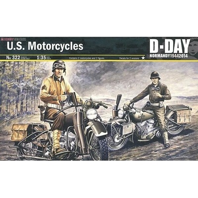Italeri: Maketa americkej vojenskej motorky z 2. svetovej vojny 1:35