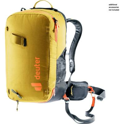 Deuter Лавинна раница с въздушна възглавница Deuter Alproof Lite 22 Avalanche airbag - Turmeric / Black - размер One Size (502-6721-0211)