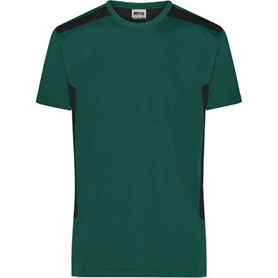 James & Nicholson pánske tričko JN1824 Dark Green