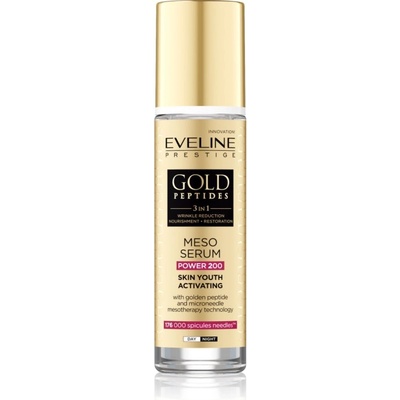 Eveline Cosmetics Gold Peptides 3 in 1 активиращ серум за младежки вид 30ml