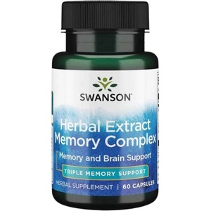 Swanson Herbal Extract Memory Complex 142.5 mg [60 капсули]