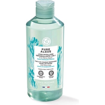 Yves Rocher Pure Algue 2В1 Мицеларна Вода Maxi Почистваща вода дамски 400ml