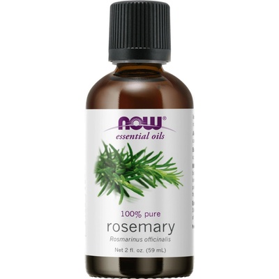 NOW Foods Essential Oil Rosemary oil éterický olej Rozmarín 59 ml