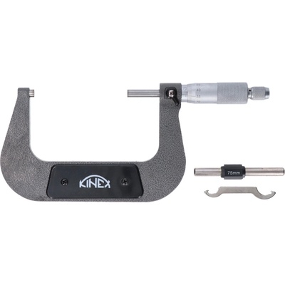 KINEX KI7008 Mikrometr třmenový ČSN 25 1420 DIN 863 0.01 75-100
