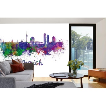 DIMEX ART s. r. o Самозалепваща се флизелинова фототапета панорама на мюнхен 375 x 250 см