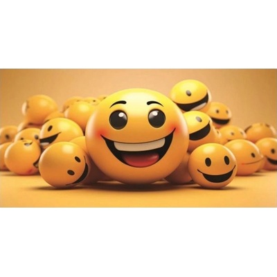 Gordon H89 Plážová osuška rychleschnoucí Emoji 100 x 180 cm