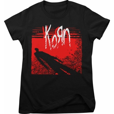 Tričko metal HYBRIS Korn Shadow Čierna