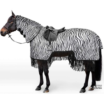 Horze Jezdecká síťová deka DEFENDER Zebra – Zboží Dáma