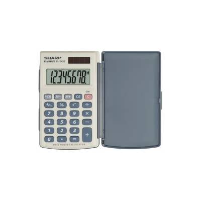 Sharp calculator handheld box el243s