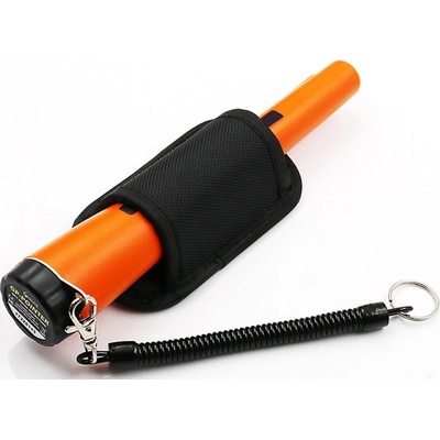 Mobilly Ръчен металотърсач с калъф, оранжев (Metal detectror handy waterproof)