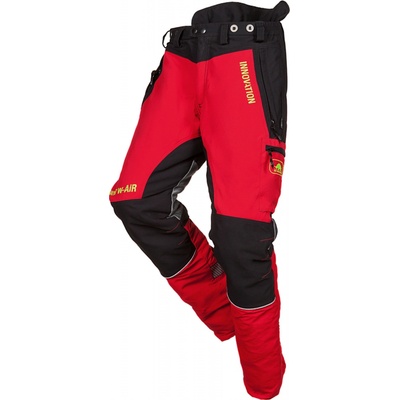SIP Protection Protipořezové kalhoty Forest W-AIR červené