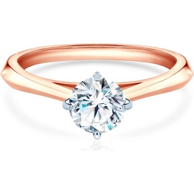 Savicki Zásnubný prsteň The Light dvojfarebné zlato laboratórny diamant DL R3 2 2 LAB RB