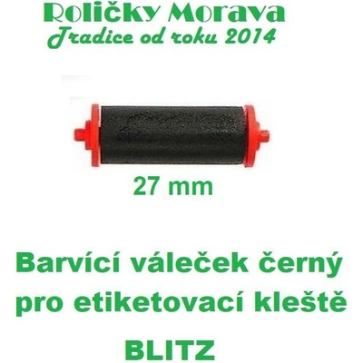Barvící váleček Blitz 27 mm Barva: černá