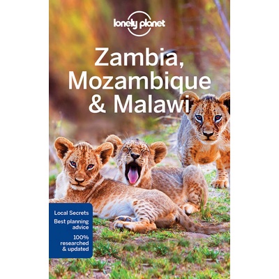 Zambie Mozambik Zambia Mozambique & Malawi průvodce 3rd 2017 Lonely Planet