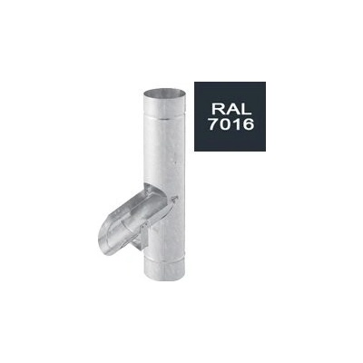 Evromat Odvaděč vody 100 mm šedý