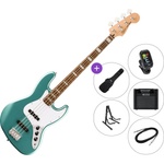 Squier Affinity Series Active Jazz Bass LRL Premium SET Mystic Sea Foam Green Електрическа бас китара
