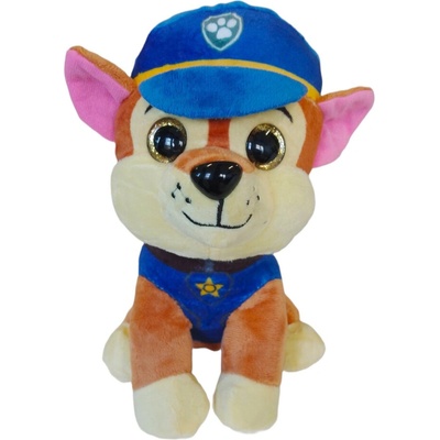 Plush Tlapková patrola Policejní pejsek Chase 23cm