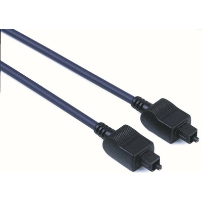 Оптичен кабел HAMA 205131, ODT Toslink plug - ODT Toslink plug, 1.5 m, Черен (HAMA-205131)