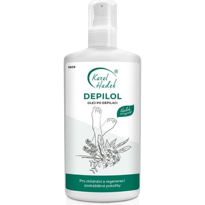 Karel Hadek DEPILOL Olej po depilaci zklidňující 200 ml – Zboží Mobilmania